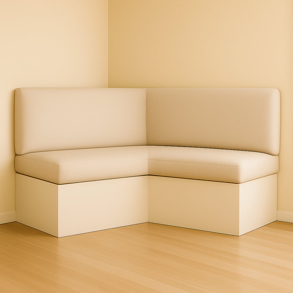 Classic L-Shaped Banquette