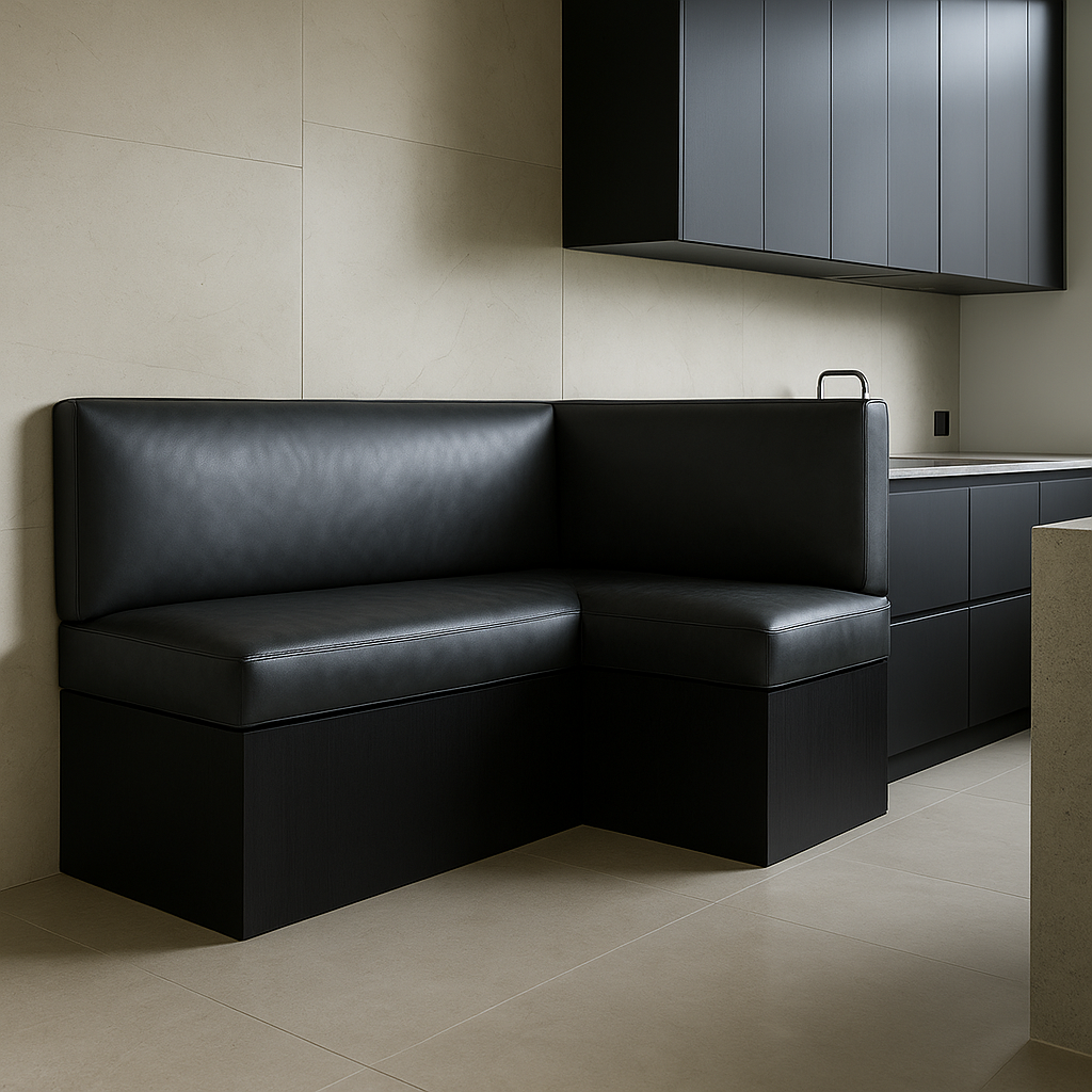 Classic L-Shaped Banquette