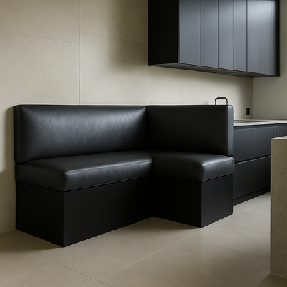 Classic L-Shaped Banquette